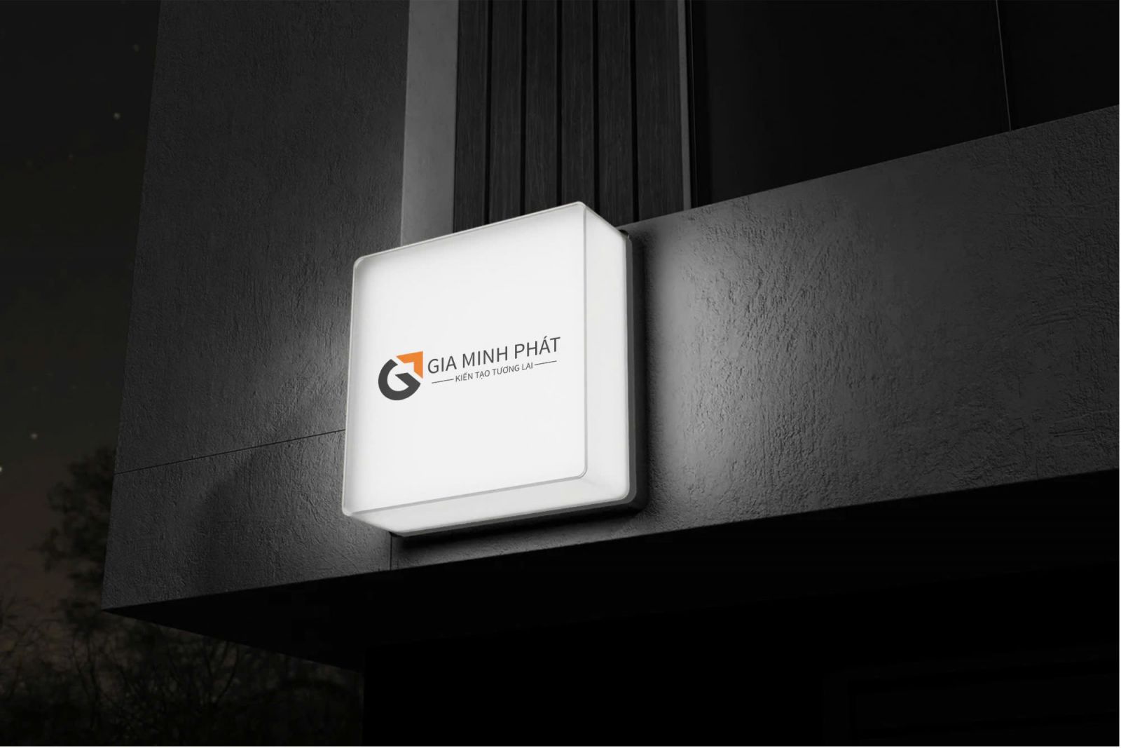 Thi công hộp đèn LED