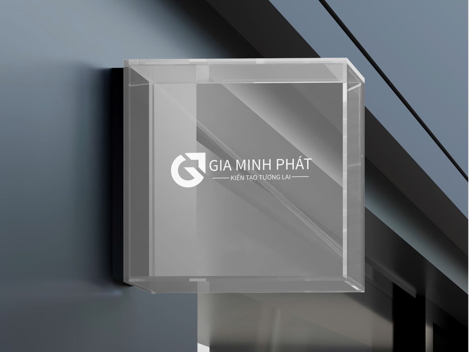 Thi công hộp đèn LED