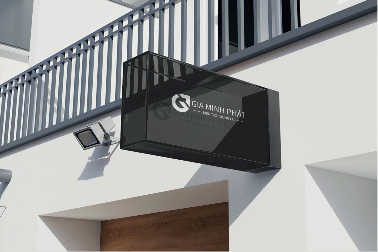 Thi công hộp đèn LED