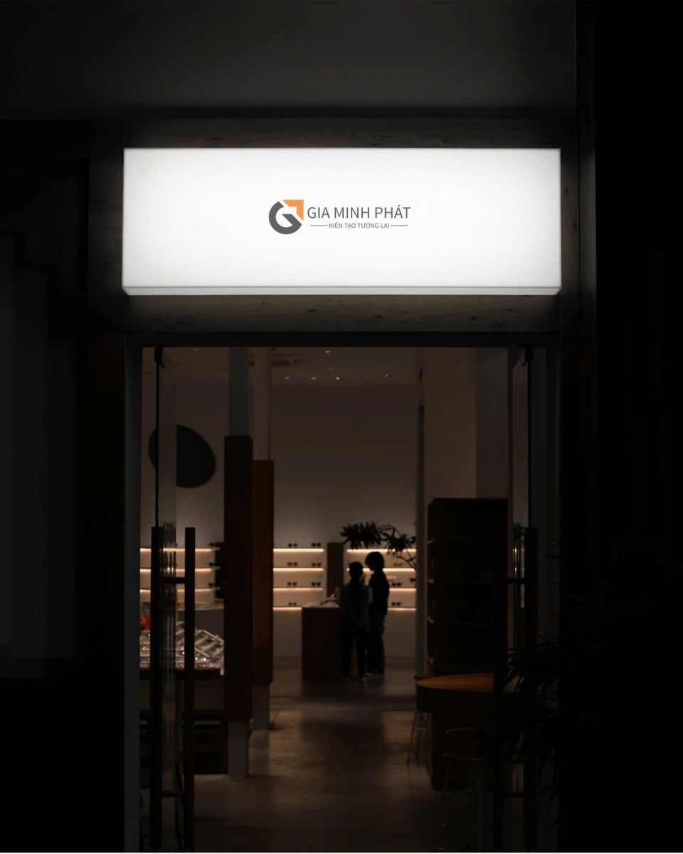 Thi công hộp đèn LED